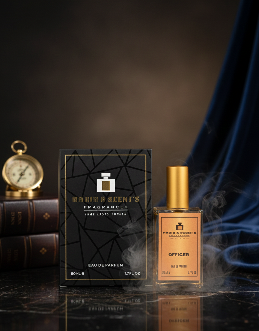 Officer Perfume for Men | Long Lasting Aromatic Fragrance with Strong Projection