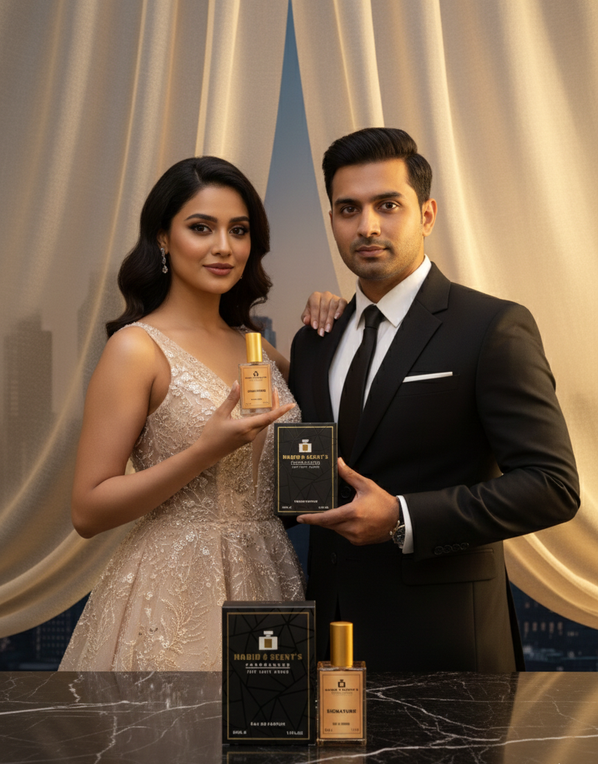 Signature Perfume for Men & Women | Light Fruity Aromatic Fresh Fragrance with Long Lasting Projection